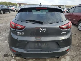 2017 Mazda CX-3 Sport with VIN JM1DKDB72H0175391, listed as a Copart auction lot 72988784 with 66,120 mi miles and Salvage Title. Bid and sale history available at carsss.com. Image 6.