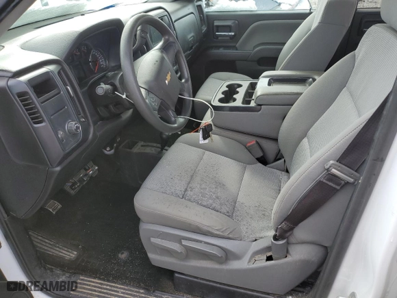 2017 Chevrolet Silverado 1500 Custom with VIN 1GCVKPECXHZ209569, listed as a Copart auction lot 45186675 with 98,133 mi miles and Salvage Title. Bid and sale history available at carsss.com. Image 7.