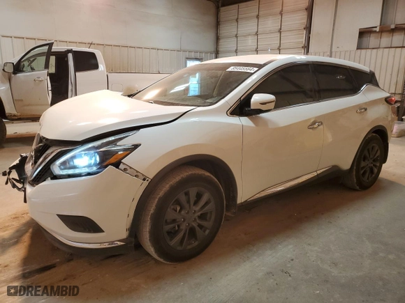 2018 Nissan Murano Platinum with VIN 5N1AZ2MG2JN164847, listed as a Copart auction lot 85445564 with 91,023 mi miles and Salvage Title. Bid and sale history available at carsss.com. Image 1.