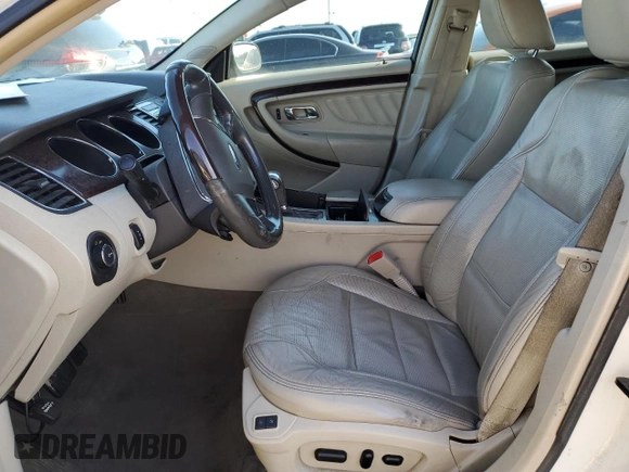 2010 Ford Taurus Limited with VIN 1FAHP2FW7AG139594, listed as a Copart auction lot 43525705 with 0 mi miles and Salvage Title. Bid and sale history available at carsss.com. Image 7.
