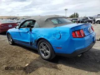 2011 Ford Mustang V6 with VIN 1ZVBP8EM1B5109049, listed as a Copart auction lot 50983205 with 96,485 mi miles and Salvage Title. Bid and sale history available at carsss.com. Image 2.