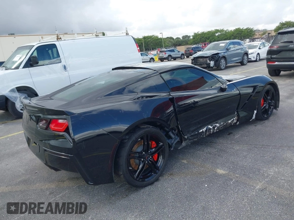 2016 Chevrolet Corvette 3LT with VIN 1G1YF2D73G5118201, listed as a IAAI auction lot 41487006 with 38,489 mi miles. Bid and sale history available at carsss.com. Image 4.