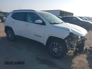 2020 Jeep Compass Latitude with VIN 3C4NJCBB1LT154890, listed as a IAAI auction lot 41787648 with Not Provided miles and . Bid and sale history available at carsss.com. Image 1.
