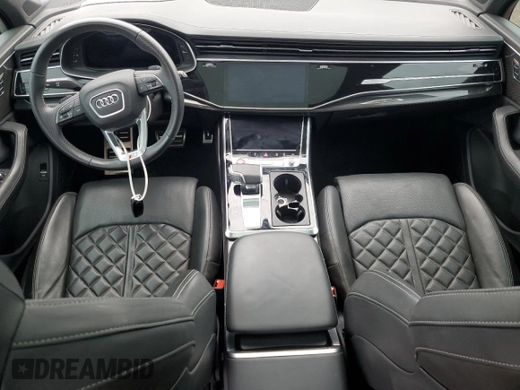 2023 Audi SQ7 Prestige with VIN WA1VWBF70PD004860, listed as a Copart auction lot 52455585 with Not Provided miles and Non Repairable. Bid and sale history available at DreamBid. Image 8.