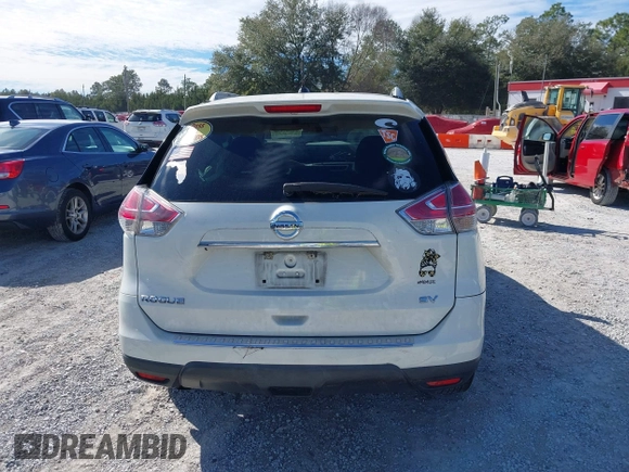 2015 Nissan Rogue SL with VIN 5N1AT2MT4FC916288, listed as a IAAI auction lot 41357258 with 1 mi miles. Bid and sale history available at carsss.com. Image 17.