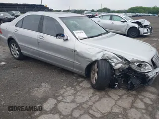 2004 Mercedes-Benz S 430 with VIN WDBNG83J74A426576, listed as a IAAI auction lot 42502040 with 99,999 mi miles and . Bid and sale history available at DreamBid. Image 1.