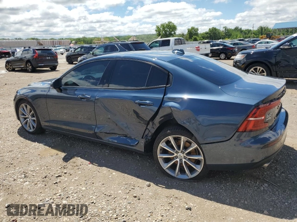 2019 Volvo S60 Momentum with VIN 7JRA22TKXKG017813, listed as a Copart auction lot 59142014 with 59,657 mi miles and Salvage Title. Bid and sale history available at carsss.com. Image 2.