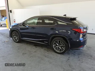 2022 Lexus RX with VIN 2T2YGMDA5NC087783, listed as a Copart auction lot 71532024 with 27,628 mi miles and Salvage Title. Bid and sale history available at carsss.com. Image 2.