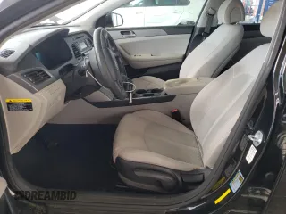 2015 Hyundai Sonata 2.4L SE with VIN 5NPE24AF4FH217346, listed as a Copart auction lot 53923845 with 104,000 mi miles and Salvage Title. Bid and sale history available at carsss.com. Image 7.