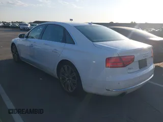 2013 Audi A8 3.0L z VIN WAURGAFD5DN009804, wystawiony jako IAAI lot #42642523 z przebiegiem 141 252 mil mil oraz . Historia ofert i sprzedaży dostępna na DreamBid. Obrazek 3.