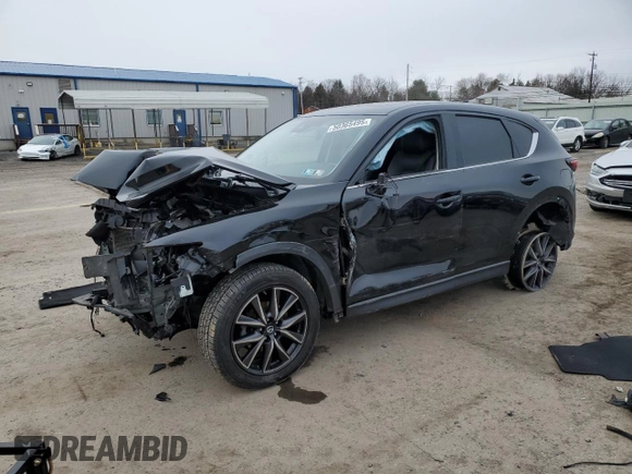2017 Mazda CX-5 Grand Touring with VIN JM3KFBDL0H0194037, listed as a Copart auction lot 50365495 with 96,829 mi miles and Salvage Title. Bid and sale history available at carsss.com. Image 1.