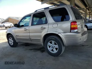 2007 Ford Escape Hybrid with VIN 1FMCU49H27KB80996, listed as a Copart auction lot 50178495 with 161,080 mi miles and Salvage Title. Bid and sale history available at carsss.com. Image 2.