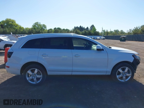 2014 Audi Q7 Premium Plus with VIN WA1LMAFE8ED012398, listed as a IAAI auction lot 42276962 with 131,012 mi miles and . Bid and sale history available at DreamBid. Image 14.