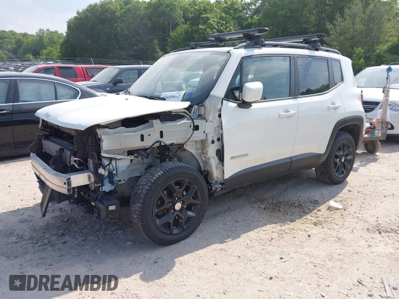 2017 Jeep Renegade Altitude with VIN ZACCJBBB5HPF18714, listed as a IAAI auction lot 42449862 with 119,183 mi miles and . Bid and sale history available at DreamBid. Image 18.