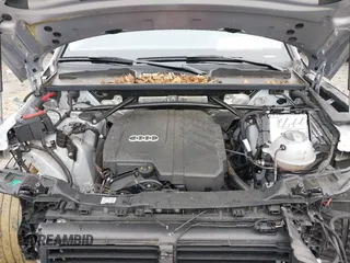2022 Audi Q5 S line Premium Plus with VIN WA1EAAFY7N2002131, listed as a IAAI auction lot 42496307 with 25,840 mi miles and . Bid and sale history available at DreamBid. Image 10.