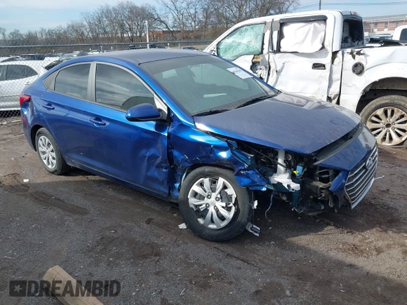 2022 Hyundai Accent SE with VIN 3KPC24A64NE177005, listed as a IAAI auction lot 41646385 with Not Provided miles and . Bid and sale history available at carsss.com. Image 1.