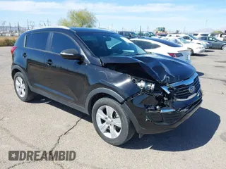 2012 Kia Sportage LX with VIN KNDPB3A2XC7274831, listed as a IAAI auction lot 41766816 with 50,235 mi miles. Bid and sale history available at carsss.com. Image 1.