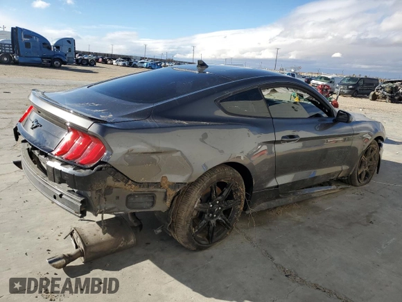 2020 Ford Mustang EcoBoost with VIN 1FA6P8TH8L5173297, listed as a Copart auction lot 44073905 with 53,020 mi miles and Salvage Title. Bid and sale history available at carsss.com. Image 3.