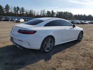 2018 Mercedes-Benz E-Class E 400 with VIN WDD1J6GB6JF025954, listed as a Copart auction lot 81954884 with 72,849 mi miles and Salvage Title. Bid and sale history available at carsss.com. Image 3.