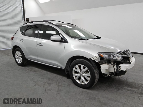 2013 Nissan Murano SL with VIN JN8AZ1MU7DW204153, listed as a Copart auction lot 74564904 with 119,108 mi miles and Clean Title. Bid and sale history available at carsss.com. Image 4.