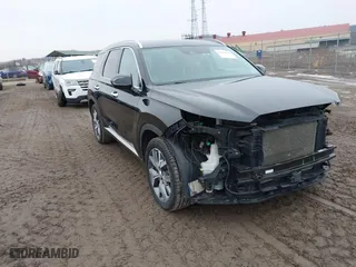 2020 Hyundai Palisade SEL with VIN KM8R3DHE6LU106676, listed as a IAAI auction lot 41549126 with 83,670 mi miles. Bid and sale history available at carsss.com. Image 1.