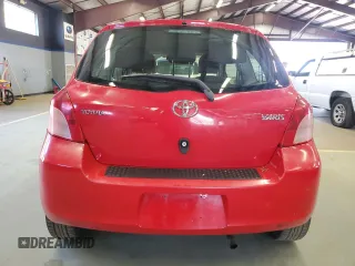 2007 Toyota Yaris with VIN JTDJT923375071567, listed as a Copart auction lot 55075735 with 195,309 mi miles and Clean Title. Bid and sale history available at carsss.com. Image 6.