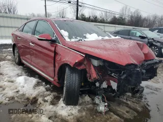 2016 Hyundai Sonata Sport with VIN 5NPE34AF9GH416360, listed as a Copart auction lot 45181925 with 82,863 mi miles and Salvage Title. Bid and sale history available at DreamBid. Image 4.