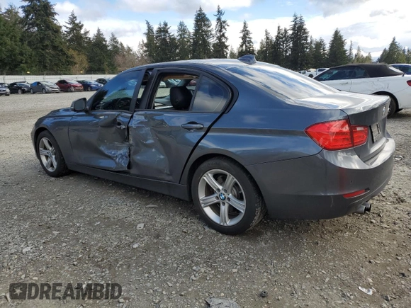 2015 BMW 3 Series 328i with VIN WBA3A5G52FNS90484, listed as a Copart auction lot 49537035 with 147,835 mi miles and Salvage Title. Bid and sale history available at DreamBid. Image 2.