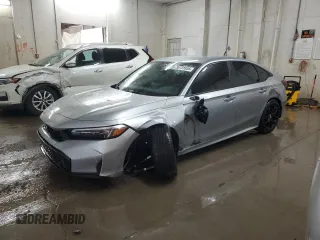 2025 Honda Civic Sport z VIN 2HGFE2F51SH563150, wystawiony jako Copart lot #56131655 z przebiegiem 2 505 mil mil oraz Szkoda całkowita • Salvage title. Historia ofert i sprzedaży dostępna na DreamBid. Obrazek 1.