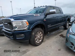2022 Ram 2500 Limited with VIN 3C6UR5TL1NG366909, listed as a Copart auction lot 75076104 with Not provided miles and Non repairable. Bid and sale history available at DreamBid. Image 1.