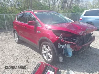 2016 Ford Escape SE with VIN 1FMCU0GXXGUB13165, listed as a IAAI auction lot 42094170 with 156,187 mi miles and . Bid and sale history available at carsss.com. Image 1.