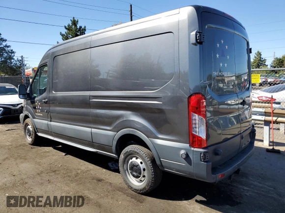 2016 Ford Transit Cargo with VIN 1FTYR2CG4GKA83525, listed as a Copart auction lot 71000404 with 75,150 mi miles and Salvage title. Bid and sale history available at DreamBid. Image 2.