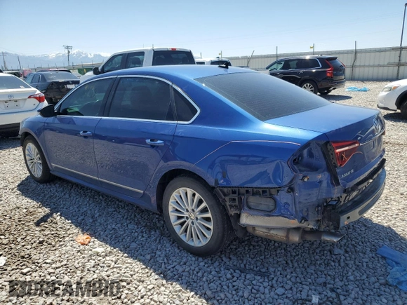 2017 Volkswagen Passat SE with VIN 1VWBT7A39HC068399, listed as a Copart auction lot 57968925 with 93,154 mi miles and Salvage title. Bid and sale history available at DreamBid. Image 2.