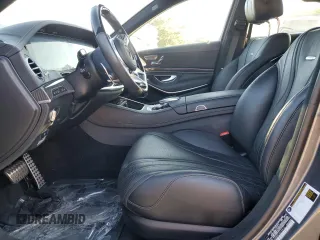 2020 Mercedes-Benz S 63 AMG with VIN WDDUG8JB2LA516912, listed as a Copart auction lot 74954834 with Not Provided miles and Salvage Title. Bid and sale history available at DreamBid. Image 7.