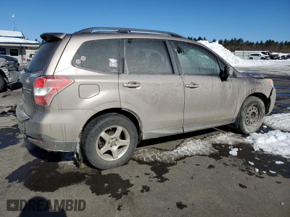 2015 Subaru Forester 2.5i Premium with VIN JF2SJADC4FG413122, listed as a Copart auction lot 45328965 with 183,933 mi miles and Salvage Title. Bid and sale history available at carsss.com. Image 3.