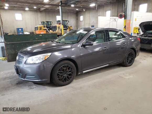 2013 Chevrolet Malibu ECO with VIN 1G11F5RR1DF112108, listed as a Copart auction lot 78876834 with 221,446 mi miles and Salvage Title. Bid and sale history available at carsss.com. Image 1.