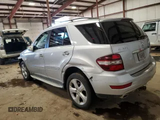 2010 Mercedes-Benz M 350 with VIN 4JGBB2FB1AA549530, listed as a Copart auction lot 45667715 with 151,841 mi miles and Salvage Title. Bid and sale history available at DreamBid. Image 2.