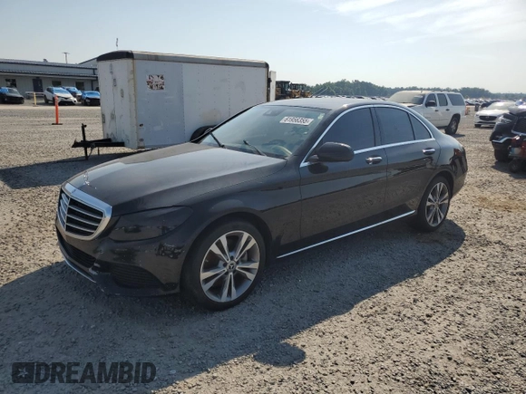 2016 Mercedes-Benz C 300 with VIN 55SWF4JB7GU156174, listed as a Copart auction lot 61956355 with 161,314 mi miles and Clean title. Bid and sale history available at DreamBid. Image 1.