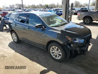 2018 Chevrolet Equinox LT with VIN 2GNAXSEV2J6346387, listed as a Copart auction lot 53259425 with 60,739 mi miles and Salvage Title. Bid and sale history available at DreamBid. Image 4.