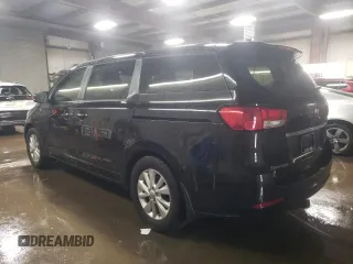 2015 Kia Sedona L with VIN KNDMA5C17F6025760, listed as a Copart auction lot 46440545 with 75,923 mi miles and Salvage Title. Bid and sale history available at DreamBid. Image 2.