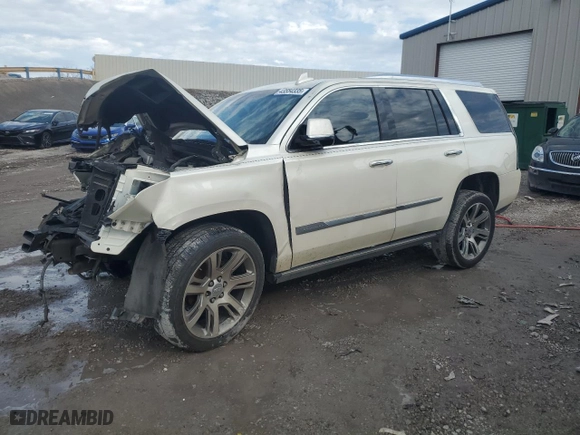2015 Cadillac Escalade Premium with VIN 1GYS3NKJXFR569889, listed as a Copart auction lot 43554335 with 0 mi miles and Non Repairable. Bid and sale history available at carsss.com. Image 1.