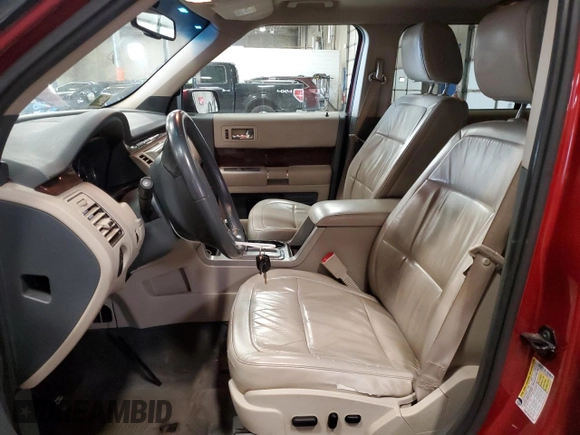 2009 Ford Flex SEL with VIN 2FMEK62C49BB07151, listed as a Copart auction lot 52347695 with 206,678 mi miles and Salvage Title. Bid and sale history available at carsss.com. Image 7.