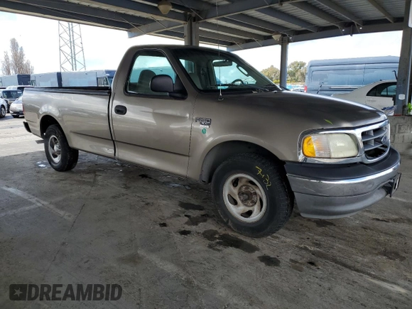 2002 Ford F-150 XL with VIN 1FTRF17W62NB40159, listed as a Copart auction lot 49010765 with 166,719 mi miles and Salvage Title. Bid and sale history available at carsss.com. Image 4.