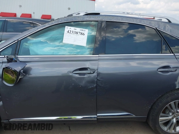 2015 Lexus RX 350 with VIN 2T2ZK1BA0FC150777, listed as a IAAI auction lot 42338786 with 109,815 mi miles and . Bid and sale history available at DreamBid. Image 13.
