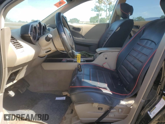 2005 Nissan Murano SL z VIN JN8AZ08T45W318494, wystawiony jako Copart lot #57463815 z przebiegiem 171 224 mil mil oraz Czysty tytuł • Clean title. Historia ofert i sprzedaży dostępna na DreamBid. Obrazek 7.