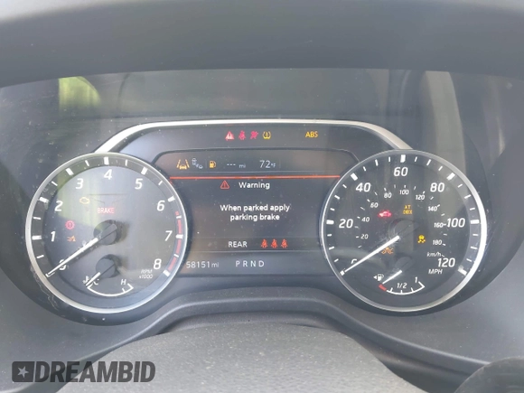 2023 Nissan Titan Pro-4X with VIN 1N6AA1FB9PN104089, listed as a IAAI auction lot 42202488 with 58,151 mi miles and . Bid and sale history available at DreamBid. Image 7.