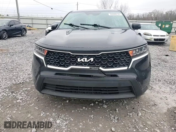2023 Kia Sorento LX with VIN 5XYRG4LC7PG234883, listed as a Copart auction lot 46088235 with 35,973 mi miles and Salvage Title. Bid and sale history available at carsss.com. Image 12.