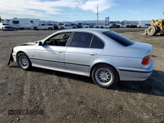 2000 BMW 5 Series 528iA with VIN WBADM634XYGU18038, listed as a Copart auction lot 79444224 with 0 mi miles and Salvage Title. Bid and sale history available at carsss.com. Image 2.