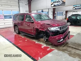 2025 Jeep Wagoneer с VIN 1C4SJVAP2SS501641, выставлен на аукционе Copart как лот 52308455 с пробегом 2 705 миль миль и Списание • Salvage title. История ставок и продаж доступна на DreamBid. Изображение 15.