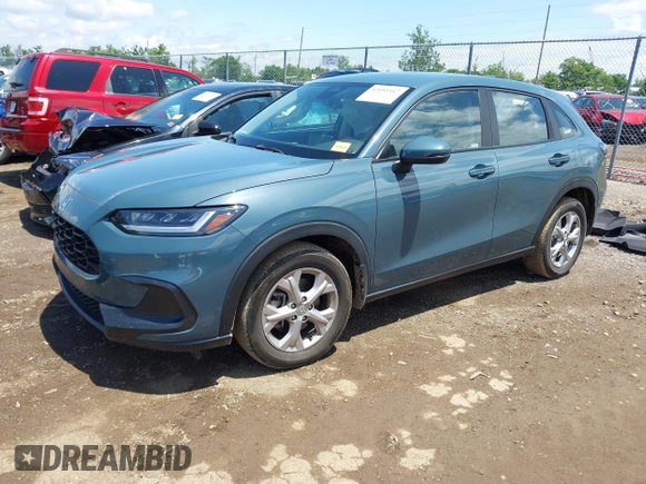 2023 Honda HR-V LX with VIN 3CZRZ2H31PM726863, listed as a IAAI auction lot 42551517 with 28,077 mi miles and . Bid and sale history available at DreamBid. Image 17.